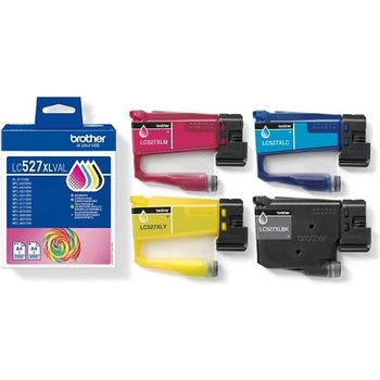 Brother LC527XLVAL Coloured Multipack Ink Cartridge for MFCJ5010DW/MFCJ5110DW (LC527XLVAL)