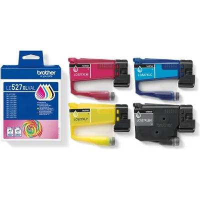Brother LC527XLVAL Coloured Multipack Ink Cartridge for MFCJ5010DW/MFCJ5110DW (LC527XLVAL)