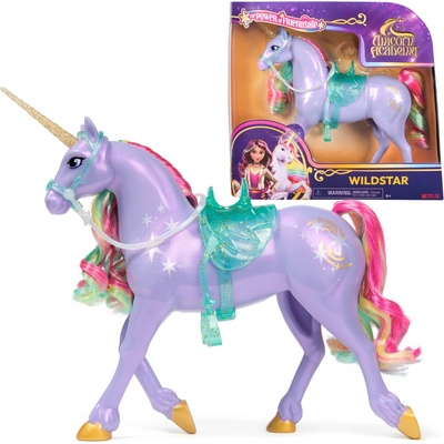 Spin Master UNICORN ACADEMY SVĚTELNÝ JEDNOROŽEC WILDSTAR 28 CM – Zboží Dáma
