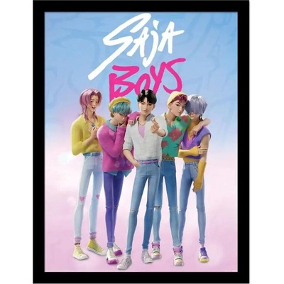 Obraz K-Pop Demon Hunters Saja Boys 45x35cm