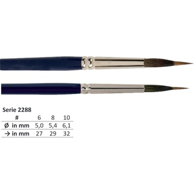 Linkovací štetec KOLIBRI séria 2288