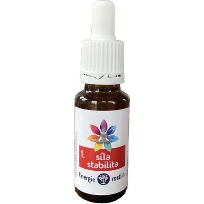 Energie rostlin Bachové esencie Sila a stabilita 20 ml