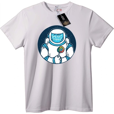 NOONEBRAND Тениска Сладка космическа вселена - 6XL, White