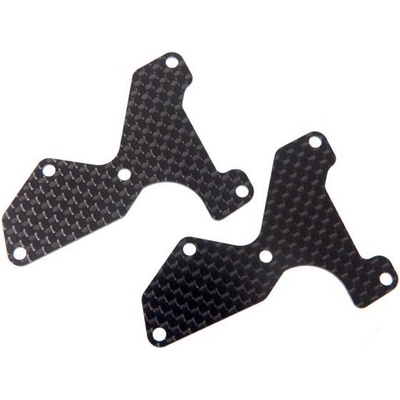Mugen uhlíkové puzdrá do ramien predné FRONT LOWER ARM PLATE 1 mm CFRP