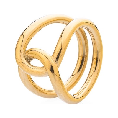 Franco Bene Finesa prsten pozlacený 2877