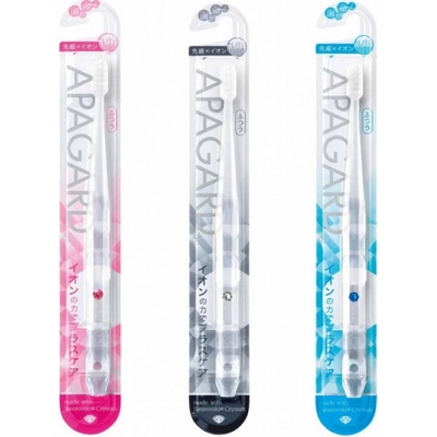 Apagard zubní kartáček zdobený krystaly Swarovski medium