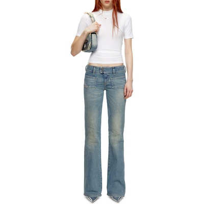 Diesel džínsy D-hush trousers modrá