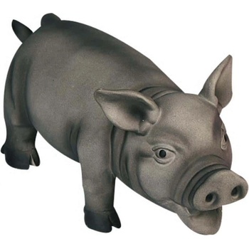 Flamingo dog toy Pig - Забавна кучешка играчка , латексово прасенце, 22 см