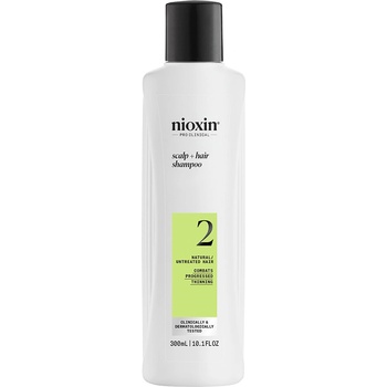 Nioxin System 2 čistiaci šampón pre prírodné silne rednúce vlasy 300 ml