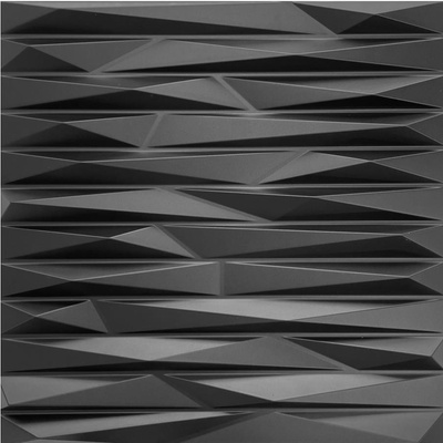 Impol Trade 3D PVC RAMZES D125B čierny 500 x 500 mm 1ks