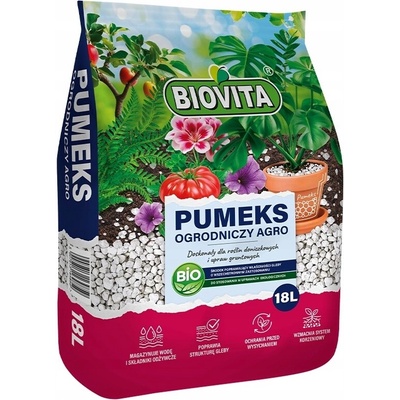 Biovita Zahradní pemza BIO 100% 18 l