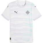 PUMA Футболна фланелка Puma Iceland Away Shirt 2025 Adults - White/Navy
