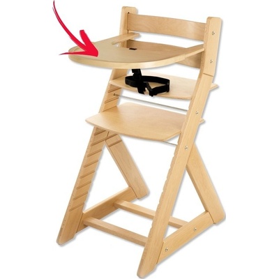 Hajdalánek Velký pultík k rostoucí židli ELA wenge