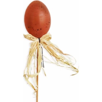 Lepaso Vajíčko zápich pvc 6ks/6cm natural