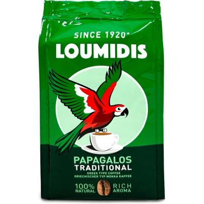 Loumidis Tradičná grécka káva do džezvy Papagalos 194 g