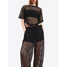 #VDR Mesh Black tričko
