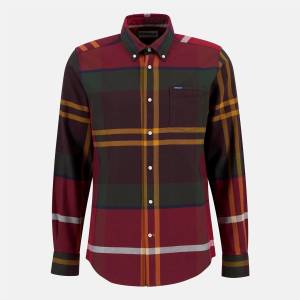 Barbour Риза с дълъг ръкав Barbour Dunoon Long Sleeved Shirt - Wntrb Trtn TN69