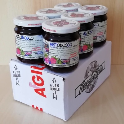 Agritur džem z Lesného ovocia Top Bio 6 x 210 g