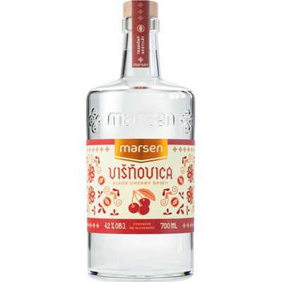 Marsen Traditional Višňovica 42% 0,7 l (čistá fľaša)