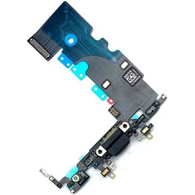 Flex iPhone SE 2020, SE 2022 nabíjecí konektor black