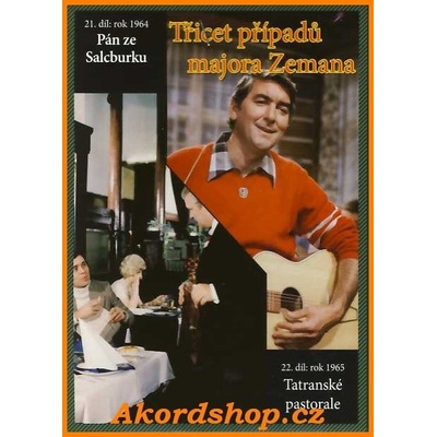Třicet případů majora Zemana 21 + 22 díl pošetka DVD
