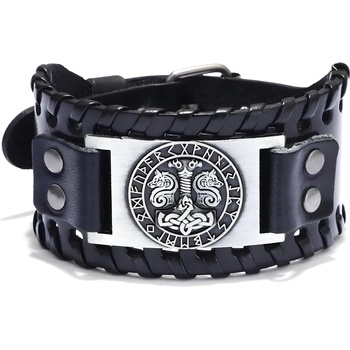 HARAHU Гривна ET-34344 - Impactor / Черна / Сребърна KP34344 (ET-34344)