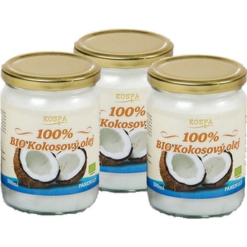 Kospa panenský Bio kokosový olej 3ks 1500 ml