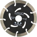 GEKO Diamond Blade SEGMENT 125mm x 10mm x 22.2mm 09110 (G00287)