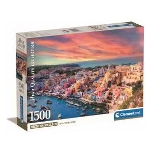 Clementoni -CLE puzzle 1500 CompactPicturesqueProcidaIsl. 31721