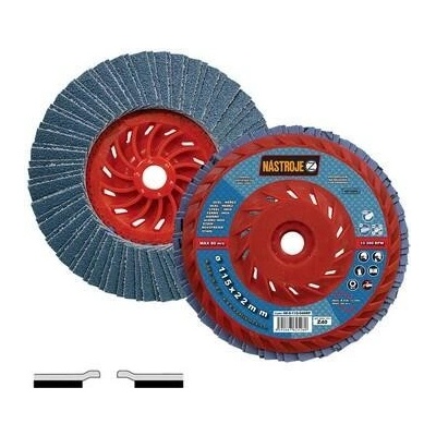 Nástroje cz Kotouč lamelový 125 mm M14 80 IM-9-125-080RP 20 ks