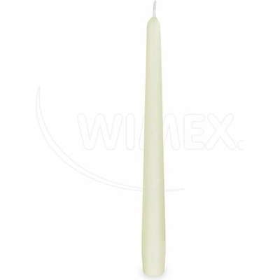 Wimex WIMEX s. r. o. Свещ конусовидна бежова Ø23 x 245 мм [10 бр. ]