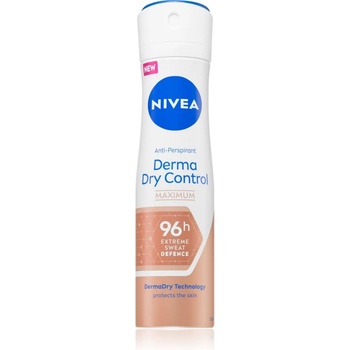 Image 1 of Nivea Derma Dry Control 96h deo spray 150 ml