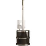 Tekno-Tel Четка за тоалетна tekno tel st-096, двойно залепване, хром - черно (9999150127) - topmall