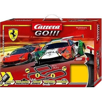 Carrera Autodráha GO 62551 Ferrari Pro Speeders – Zboží Mobilmania