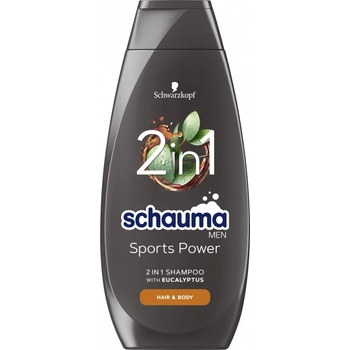 Schauma Men Sports posilující šampon na vlasy 400 ml