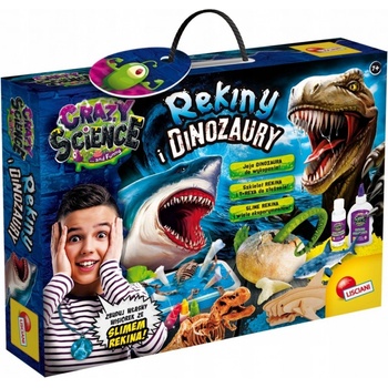 Lisciani Crazy Science Žraloky a Dinosaury 97586