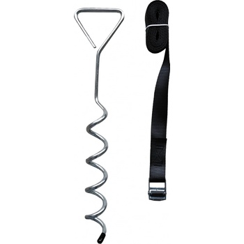 Kotvení k trampolíně SEDCO - vrták s popruhem