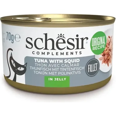 Schesir Complete Tuna with Squids in Jelly с риба тон и сепия в желе 70gr