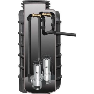 Aquacup SUMOBOX 2000 - 2x BEST INOX 1100 1287