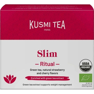 Kusmi Tea Slim Ritual porcovaný čaj v BIO kvalitě 18 ks
