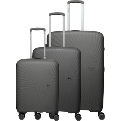 Travelite Комплект пътнически куфари Tamaris Voyaage S, M, L Anthracite Travelite | Siv | МЪЖЕ | UNI
