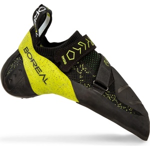 Boreal Обувки с велкро Boreal Indo Climbing shoes - Black / Green - размер 40 (EU) (301-0883-0112)