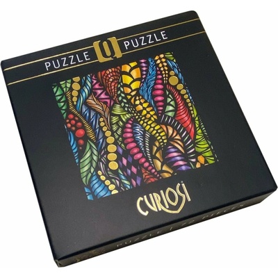 CURIOSI Štvorcové Q Gold Vzor I 72 dielov