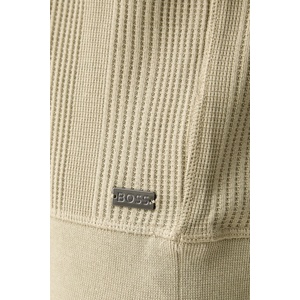 HUGO BOSS домашен суичър мъжки с памук Structure 1/4 Zip (50545597)