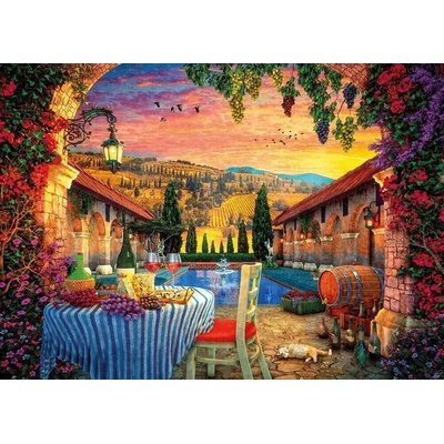 Gibsons - Puzzle Davison: Tuscany Sunset - 1 000 piese