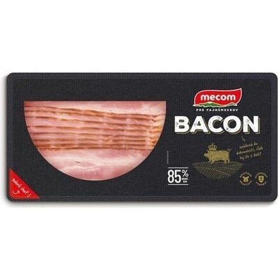 Mecom Slanina Bacon bravčový bok 85% nárez 200 g
