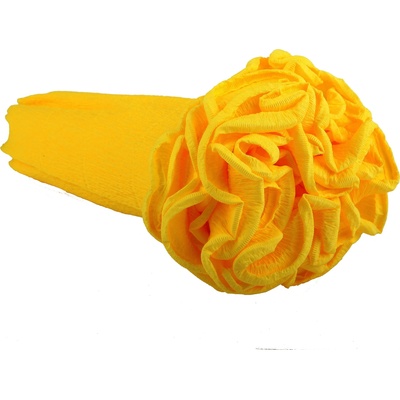 Krepový kornout 25cm x 2,5m 575-ŽLUTÁ