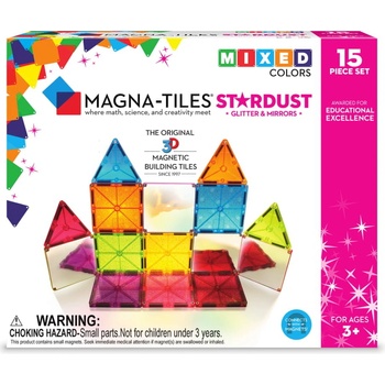Magna-Tiles Magnetická stavebnica Stardust 15 dielov