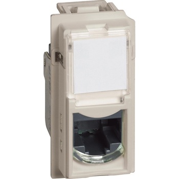 BTicino Розетка RJ45 cat. 6 FTP конектор toolless IDC 1 мод. цвят Крем Living Now - KM4279C6F (KM4279C6F)