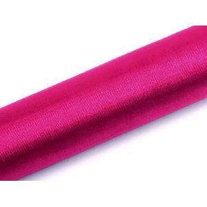 PartyDeco Органза тъмнорозова 16 см x 9 м